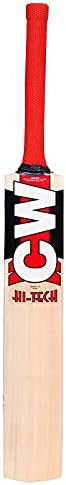 CW HI TECH Kashmir Willow BAT with Mallet Leather Ball at Genuine Kashmir Willow Cricket Bats for Men Adult Full Size Short Handle BAT