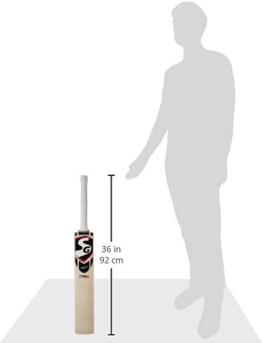 SG Thunder Striker English-Willow Short Handle Cricket Bat, English Willow