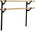VITA Barre Wall-Mounted Ballet Barre, Wood | Adjustable Height, Made in USA, Home, Studio or Gym Exercise Equipment for Kids & Adults | Dance, Fitness, Pilates