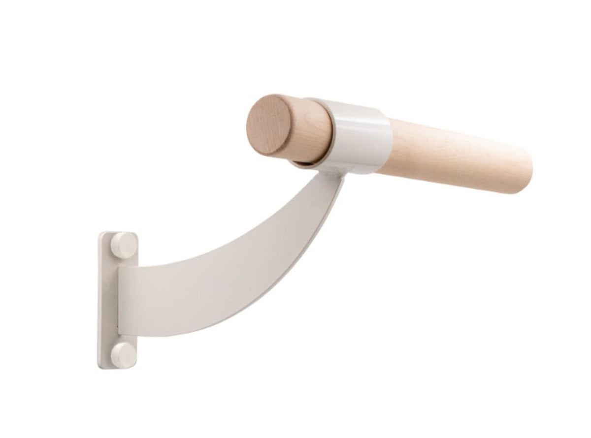 VITA Barre Wall-Mounted Single Ballet Barre, Classic WB15, Wood | Fixed Height, Made in USA, Home, Studio or Gym Exercise Equipment for Kids & Adults | Dance, Fitness, Pilates
