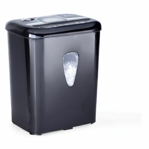 Amazon Basics 150-Sheet Autofeed Micro-Cut Paper and Credit Card Shredder, High Security Level P-4 with 8.5-Gallon Bin, 60-Minute Continuous Run Time, Black