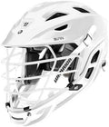 Warrior Lacrosse Burn Helmet - White, Black Mask
