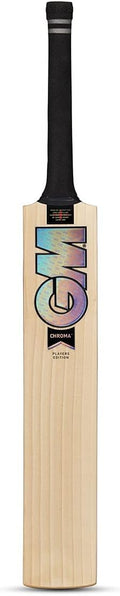 GM Chroma Players Edition English Willow Professional Cricket Bat | Ready to Play | Lightweight | Short Handle | Made in UK