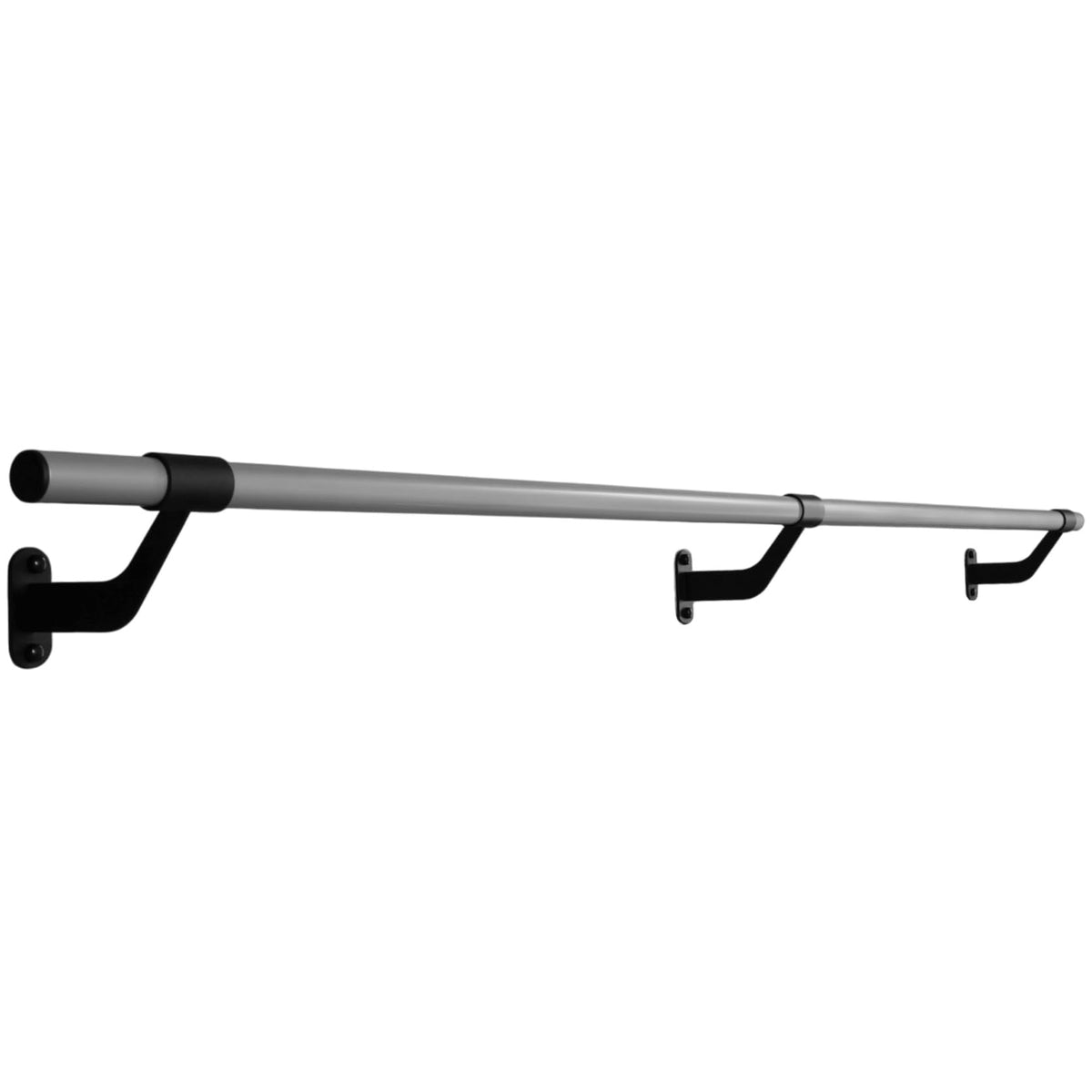 Wall-Mounted Ballet Barre - Metal - for Home Dance, Exercise, Fitness, Stretching - Made in USA