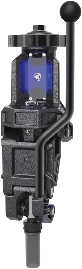 Frankford Arsenal Precision Turret Press with 8-Stations, Built-in LED Light, Primer Catch, Compatible with Standard Dies, for Gunsmithing, Reloading