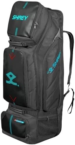 Shrey Meta 100 Duffle Cricket Bag - Black, Standard, M10030