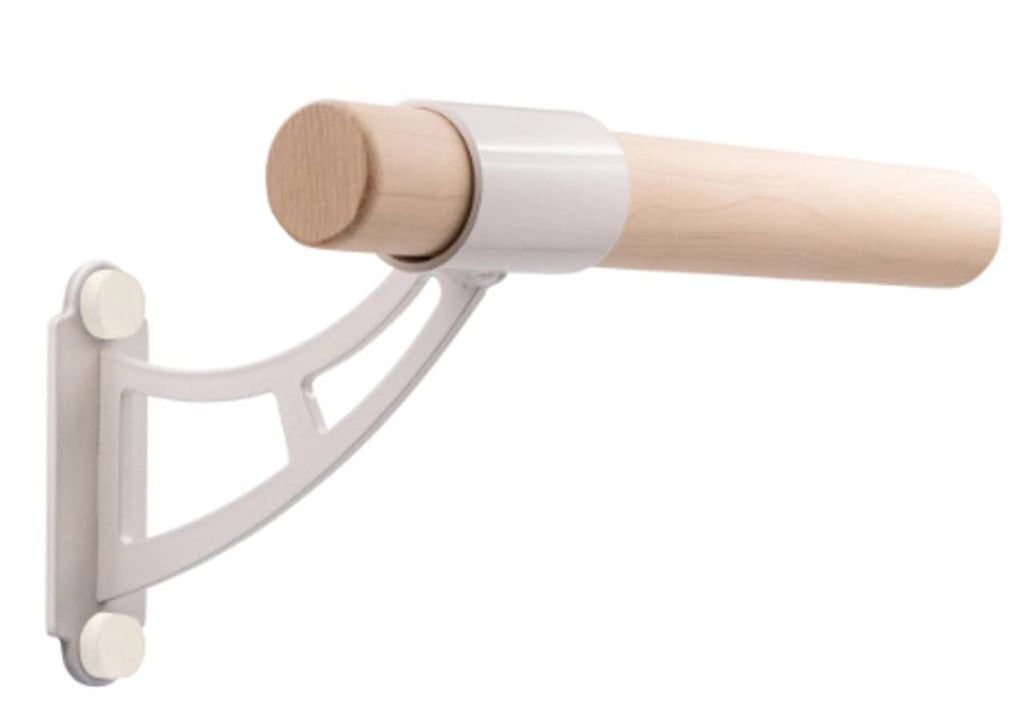 VITA Barre Wall-Mounted Single Ballet Barre, Archos, Wood | Fixed Height, Made in USA, Home, Studio or Gym Exercise Equipment for Kids & Adults | Dance, Fitness, Pilates
