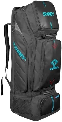 Shrey Meta 100 Duffle Cricket Bag - Black, Standard, M10030