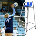 Extra Tall Lifeguard Chair 120-180cm - Stainless Steel Pool Ladder Lifesaving Chair, Tennis Volleyball Referee Stand, Ideal for Beach, Patio, Lake, Outdoor Safety,Blue,180cm/71in/5.9ft high