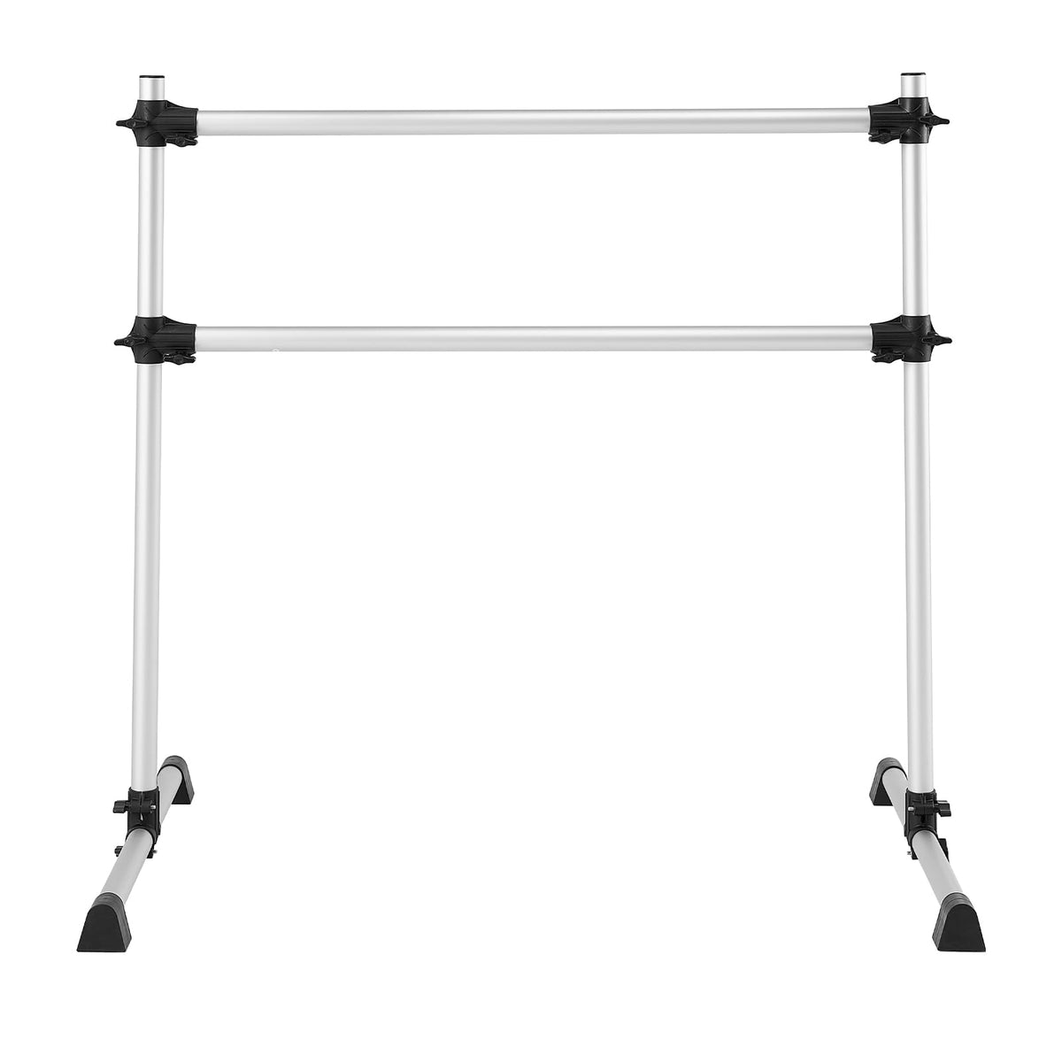 VEVOR Ballet Barre, Barre Bar for Home, Freestanding Portable Ballet Stretching Dance Bars, Height Adjustable Anti-Wobble Fitness Gym Studio Equipment
