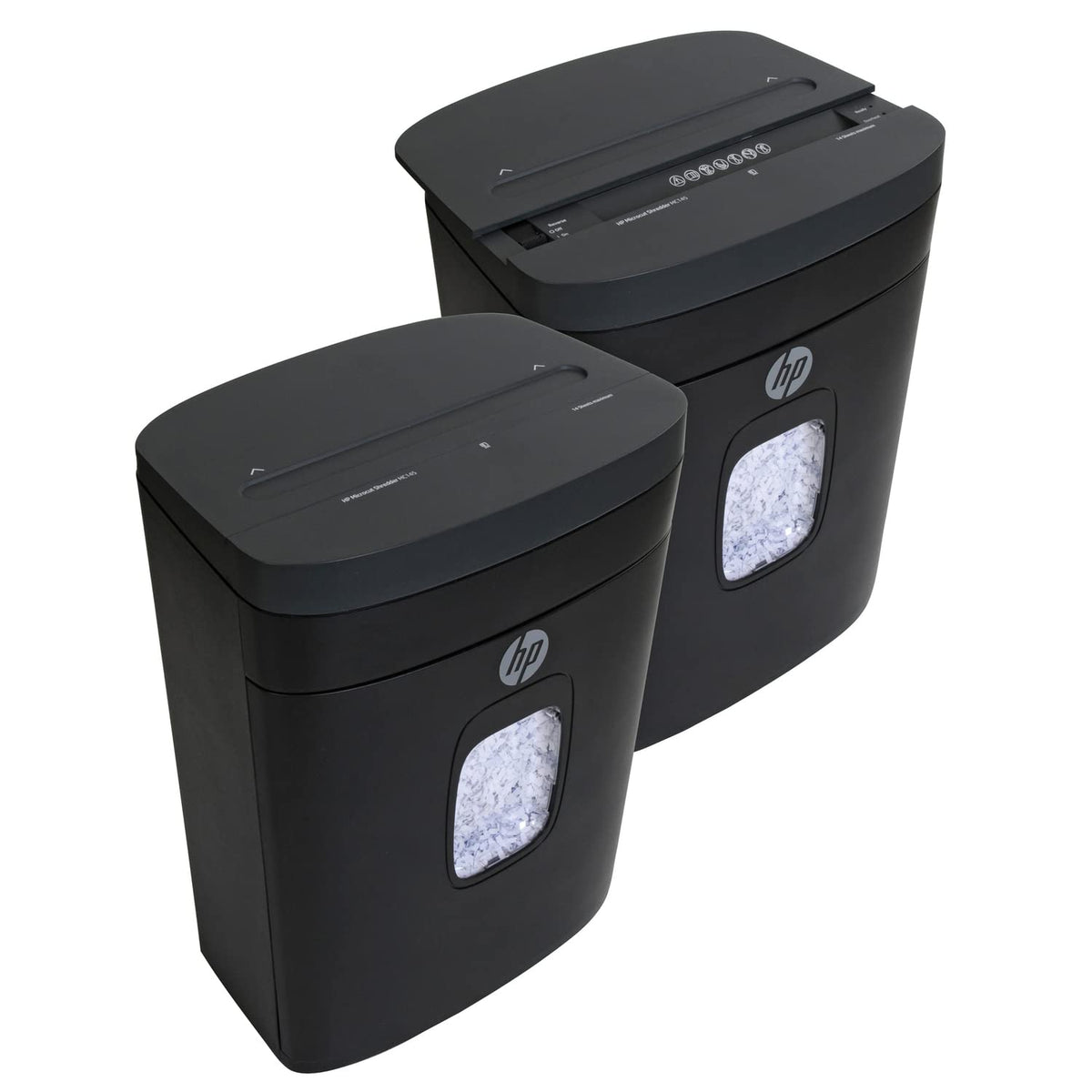HP - Micro Cut Paper Shredder, 16-Sheet with Slide Top for Office