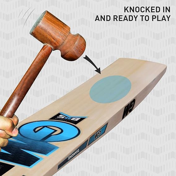 IVAAN GM Special Edition English Willow Cricket Bat for Men and Boys for Tournaments with Full Cane Handle Play Lather Ball
