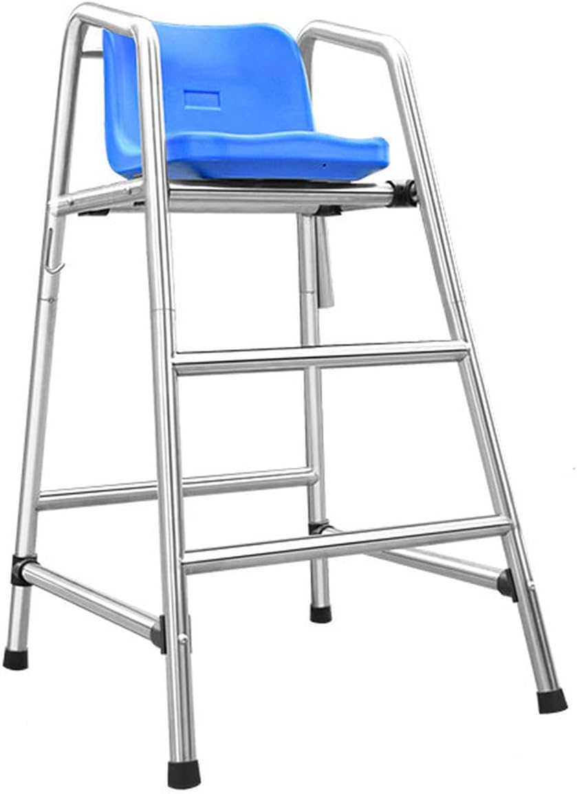 Lifeguard Chair for Pool high Elevated Referee Stand Heavy Duty Non Slip seat Platform for Backyard Outdoor Swimming Safety