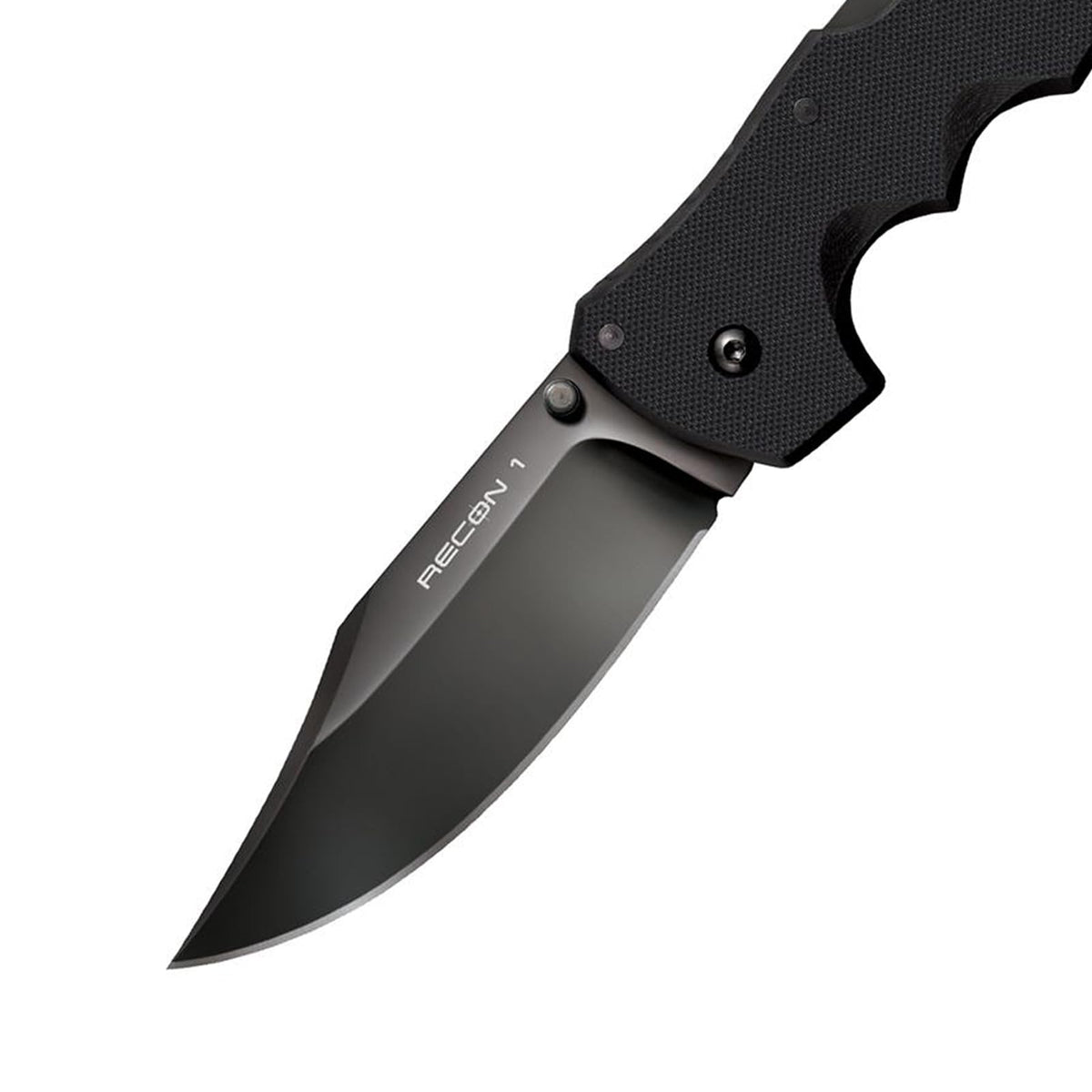 COLD STEEL Recon 1 4" S35VN Razor-Sharp Blade 5.375" G-10 Handle Tactical Folding Knife w/Tri-Ad Lock, Ambidextrous Pocket/Belt Clip