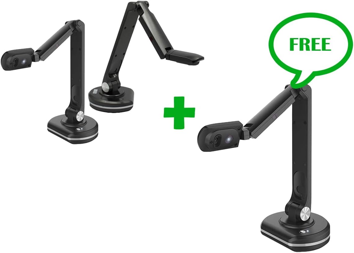 Joyusing V500S 8MP USB Document Camera, 2-Pack + 1 Free, 3 Total Cameras