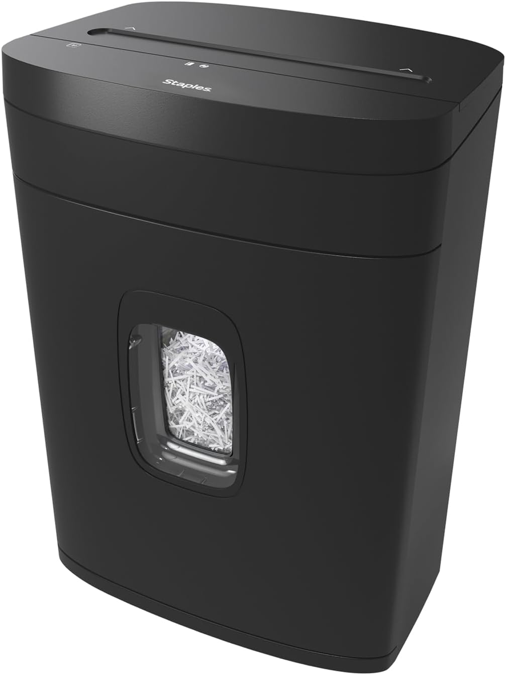 Staples 12-Sheet Micro-Cut Paper Shredder, High-Security, Anti-Jam, Black