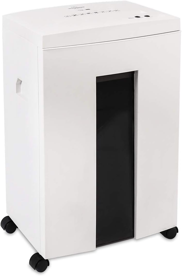 WOLVERINE SD9113 P4 Cross Cut Paper Shredder, Quiet,18 Sheet, 60 Min, White