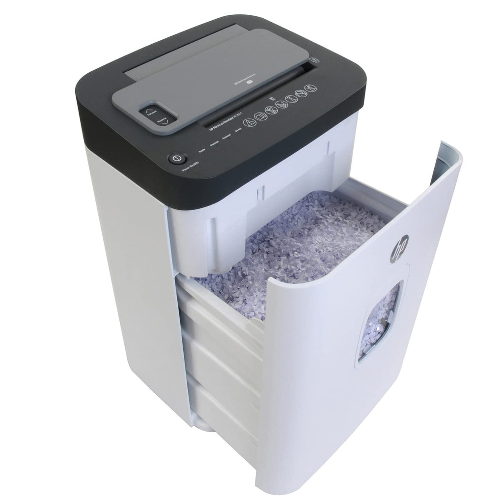 HP - Micro Cut Paper Shredder, 12-Sheet Manual, 150-Sheet Auto Feed