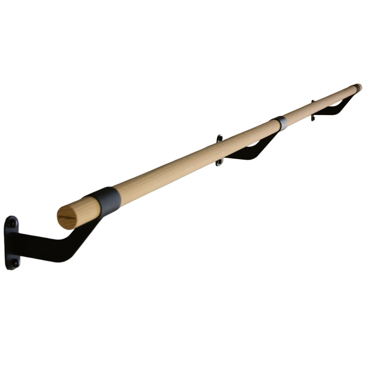 Wall-Mounted Ballet Barre for Home Dance, Exercise, Fitness, Stretching - Made in USA