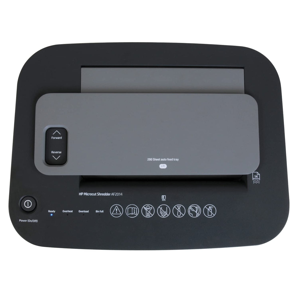 HP - Micro Cut Paper Shredder, 12-Sheet Manual, 150-Sheet Auto Feed