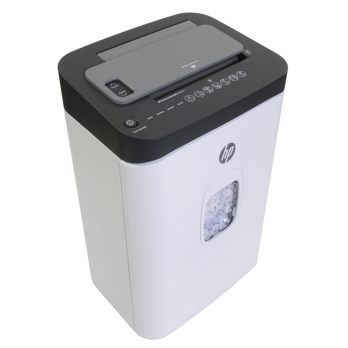 HP - Micro Cut Paper Shredder, 12-Sheet Manual, 150-Sheet Auto Feed