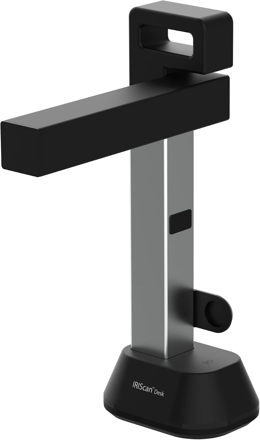 IRIScan Desk 6-Document Scanner,Auto-Flatten & Deskew Tech, 12MP Camera, Capture Letter Size (8,5x11in),Text to Speech 138 Languages OCR,PDF/Searchable PDF/Word/Tiff/Excel,Windows & MacOS,Silver Grey