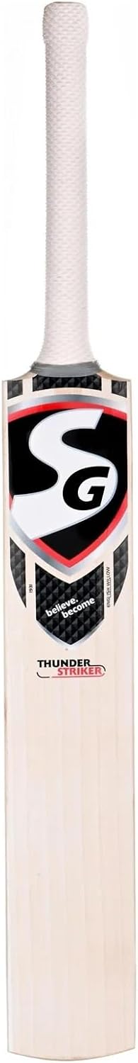 SG Thunder Striker English-Willow Short Handle Cricket Bat, English Willow