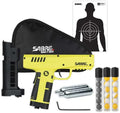 Sabre Home Defense Projectile Launcher, Large Size with (7) 0.68 Cal. Impact Projectiles, 40% More Stopping Power for Extra Home Protection, Holds Up to 7 Projectiles