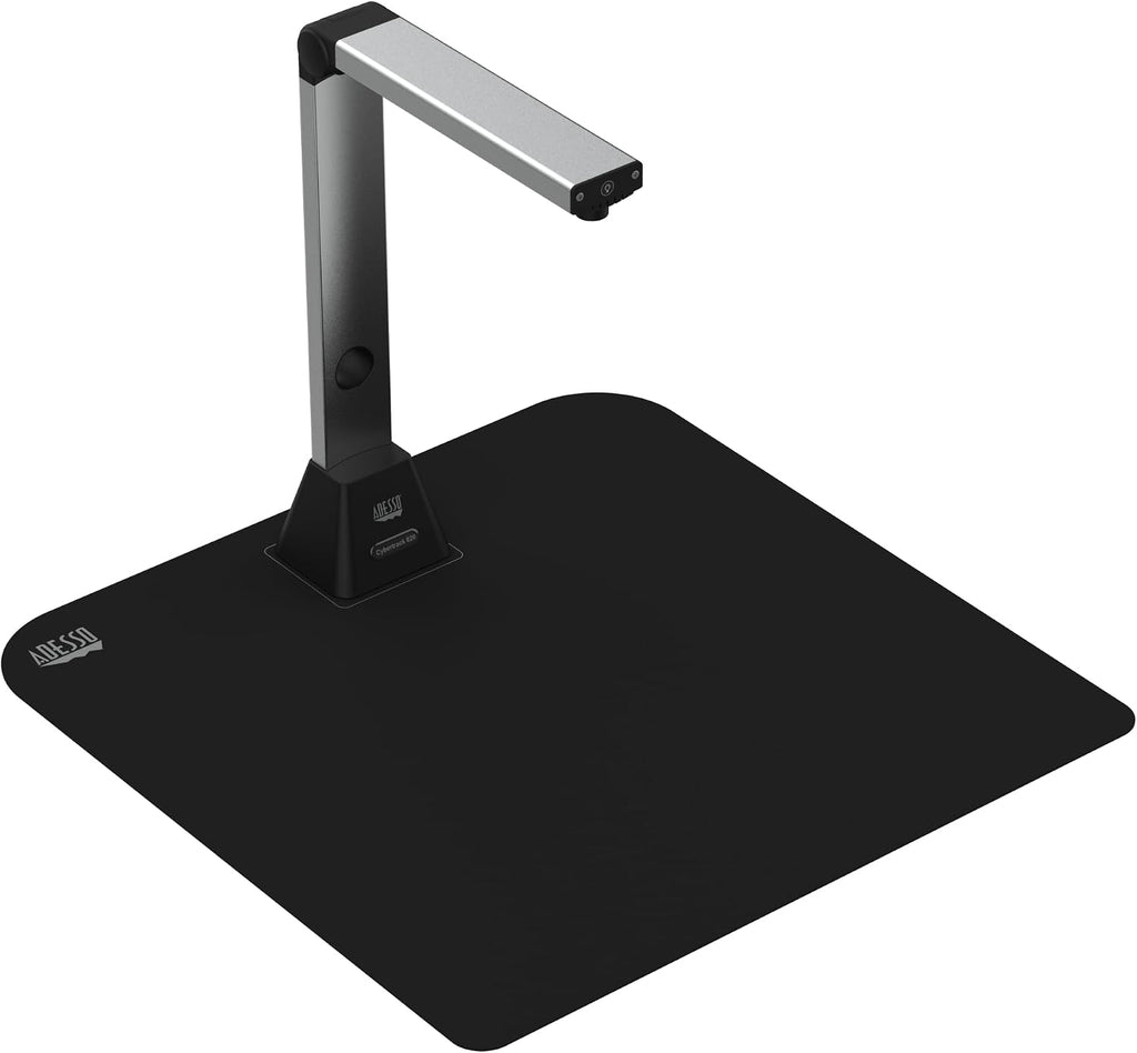 Adesso 4K 8.0 Megapixel Document Camera Classroom Projector for Teachers Video Recording, Photo Capture, OCR Text Recognition, Digital Zoom & Autofocus, Instant Business Scanner Camera Cybertrack 820