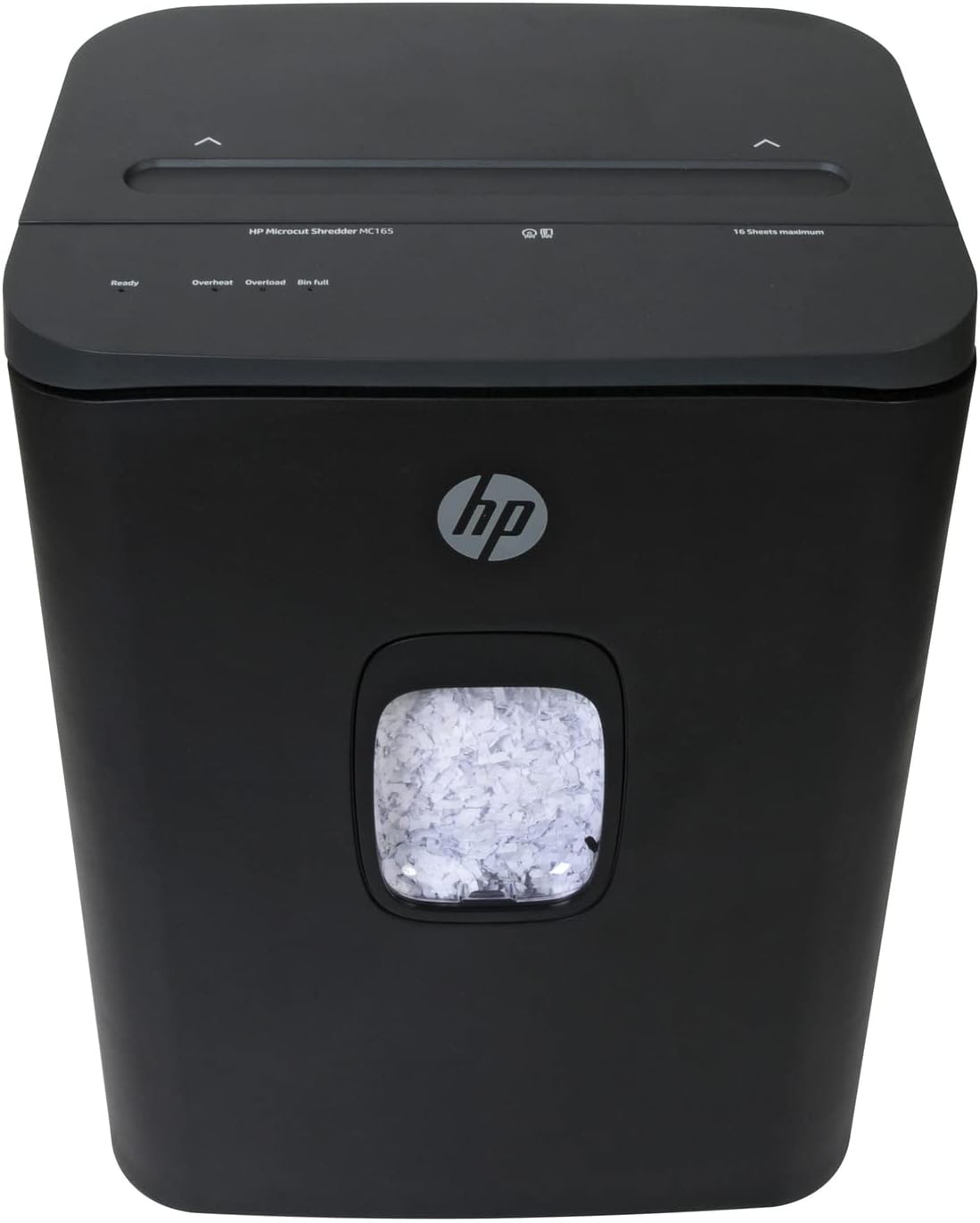 HP - Micro Cut Paper Shredder, 16-Sheet with Slide Top for Office