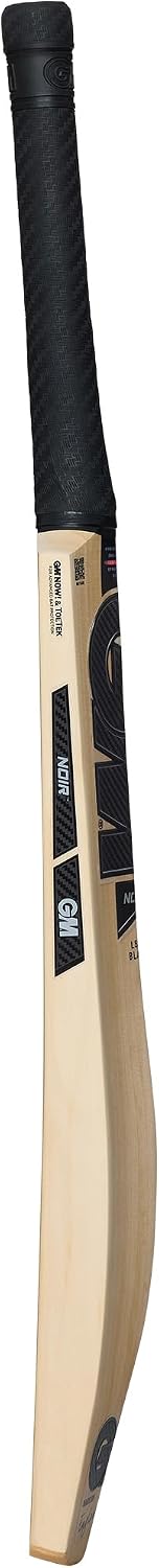 Gunn & Moore GM Cricket Noir Delta 404 English Willow Cricket bat -Short Handle, Full Size for Adults