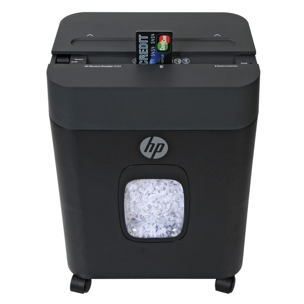 HP - Micro Cut Paper Shredder, 16-Sheet with Slide Top for Office