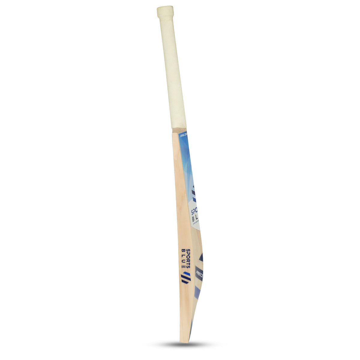 Sports Blue English Willow Cricket Bat | Grade 1 Cricket bat | 9+ Straight Grains with 38mm+ Edges | Ready to Play with oiling and Knocking