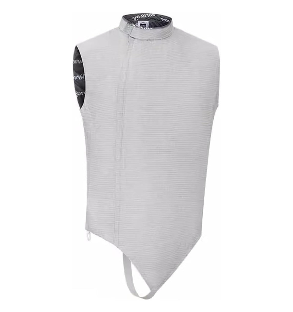 Professional Fencing Foil Lame Jacket, Conductive Metal Vest, Washable and Durable Sleeveless Fencing Uniform for Training and Competition,Right Hand,38