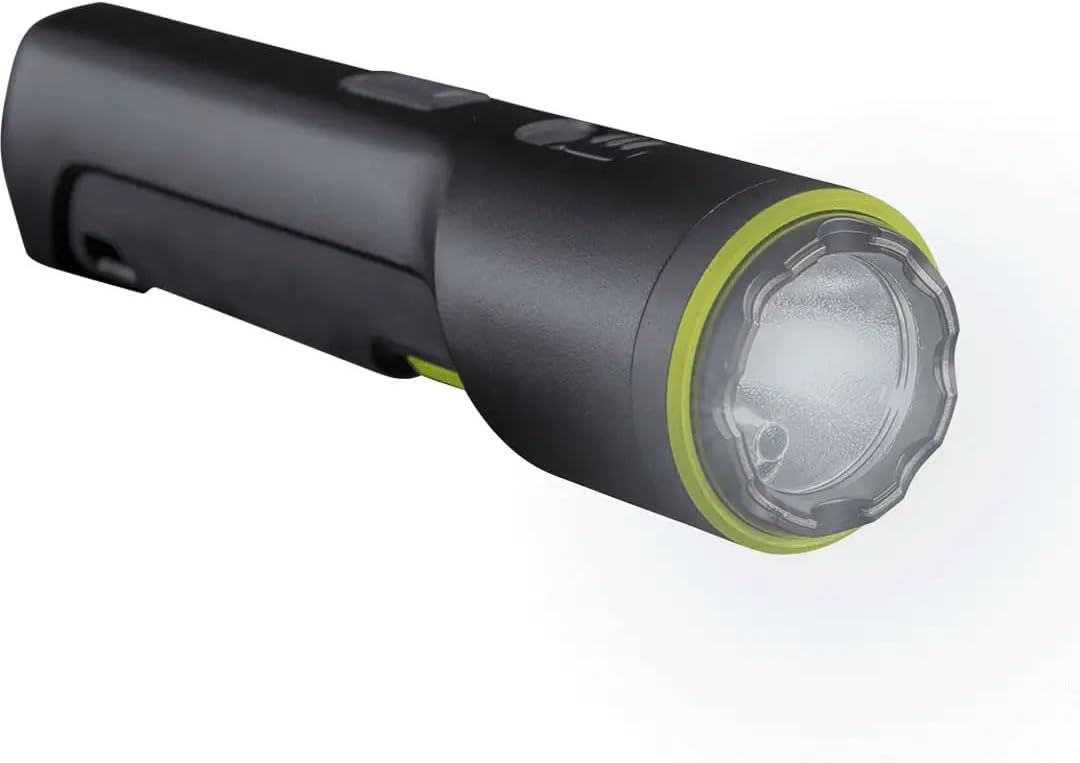 TASER StrikeLight 2 Rechargeable Self-Defense Flashlight with Painful 10 ÂµC Stun Charge | Portable, Lightweight Protection for Running, Jogging, Pet Walking, Camping, Hiking, and Outdoors
