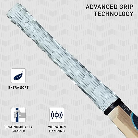 IVAAN GM Special Edition English Willow Cricket Bat for Men and Boys for Tournaments with Full Cane Handle Play Lather Ball