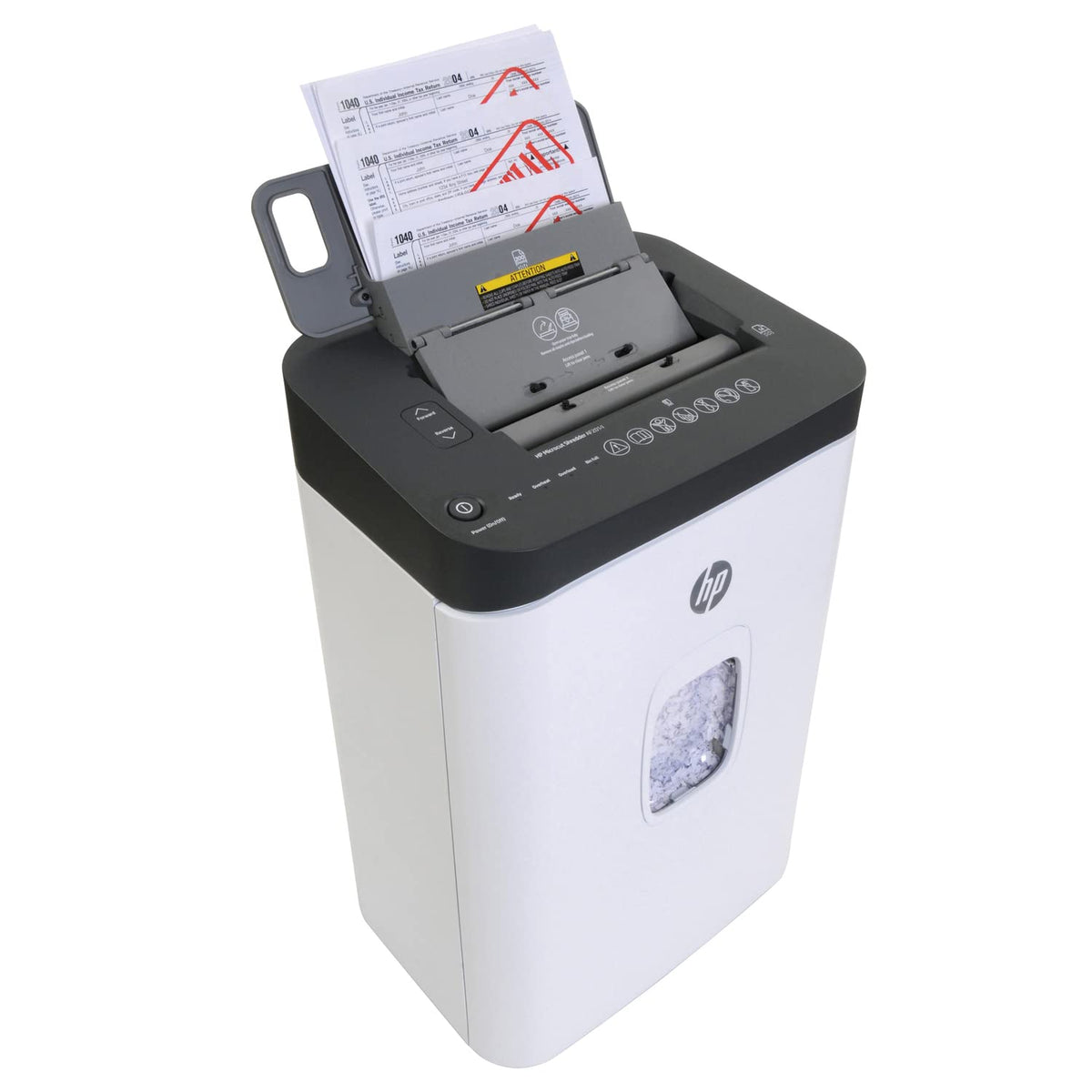 HP - Micro Cut Paper Shredder, 12-Sheet Manual, 150-Sheet Auto Feed
