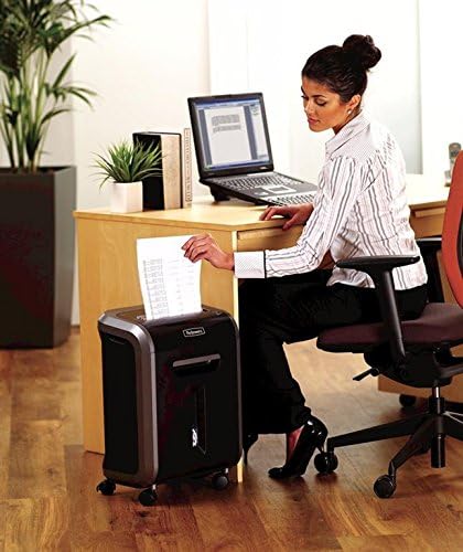 Fellowes âPowershred 79Ci 16-Sheet 100% Jam-Proof Heavy Duty Crosscut Paper Shredder Machine for Office and Home, Black/Dark Silver 3227919