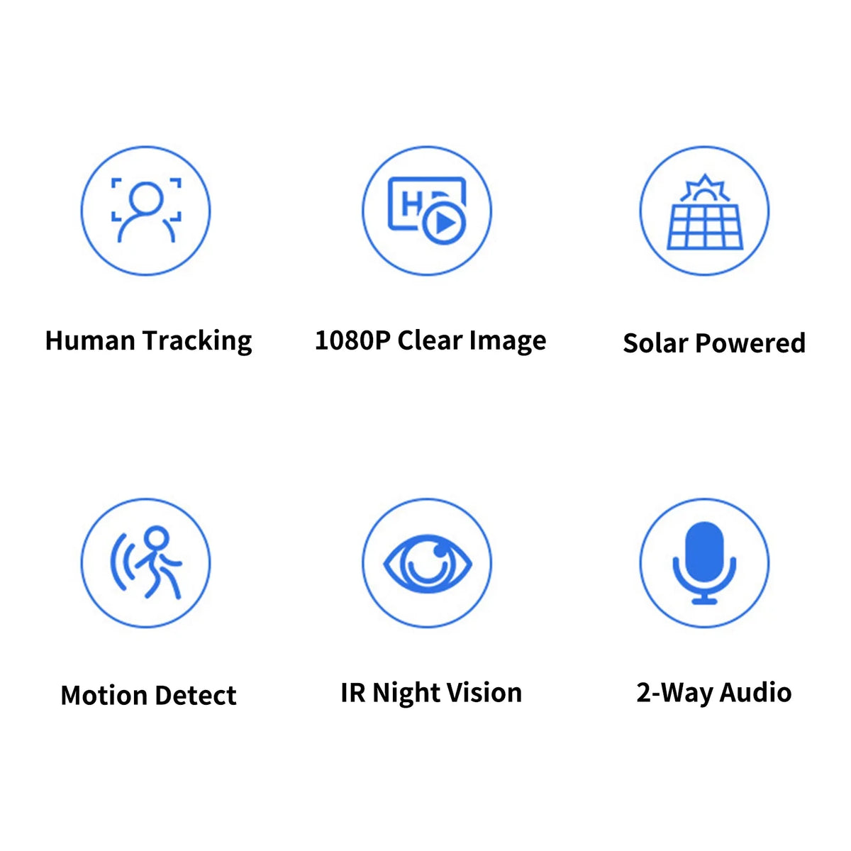 Andoer 4G 1080P WiFi Folding Sizeolar Camera Home Camera with PIR Motion Detects Long Sizetandby 2-Way Audio IP66 Waterproof with Rechargeable Battery Compatible with Mobile Phone Computer