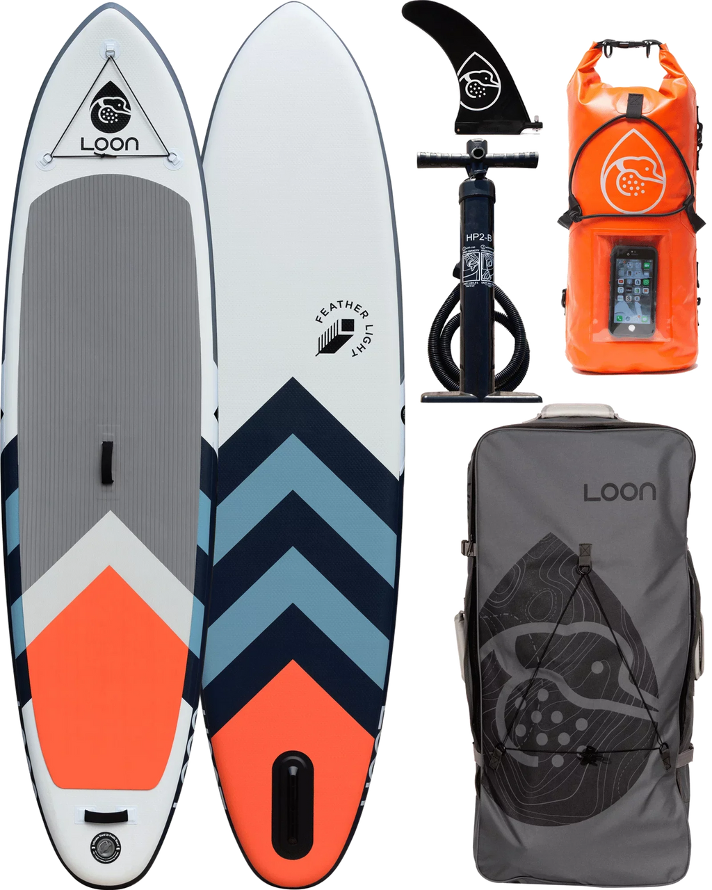 Feather Light Sizetandard 10'8" Inflatable Paddle Board