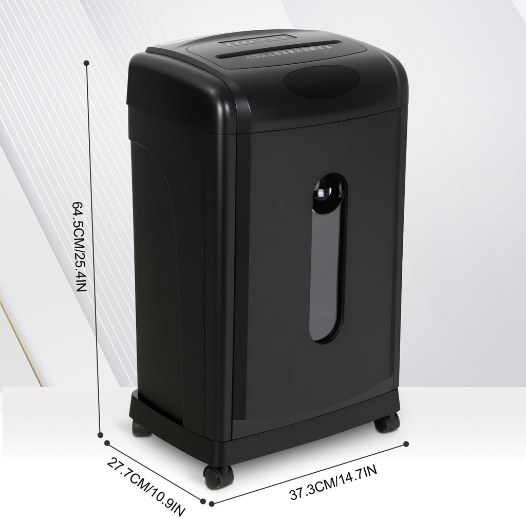 Wingwise 16 Sheets Micro Cut Paper Shredder Heavy Duty for Home Office