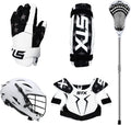 Lacrosse Unlimited 5-Piece STX Stallion USA Youth Starter Set with STX Rival Jr. Helmet