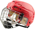 Generic Hockey Helmet with Facemask, Sturdy Professional Exercise Practice Headgear, Match Ice Speed Skate Helmet