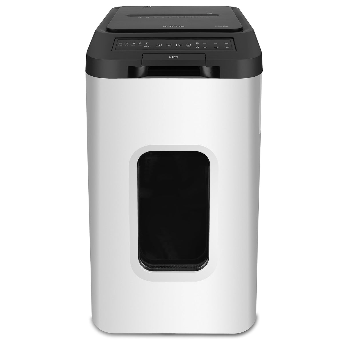 Aurora Professional Grade AU125MA 120-Sheet Auto Feed High-Security Micro-Cut Paper Shredder/60 Minutes/Security Level P-5