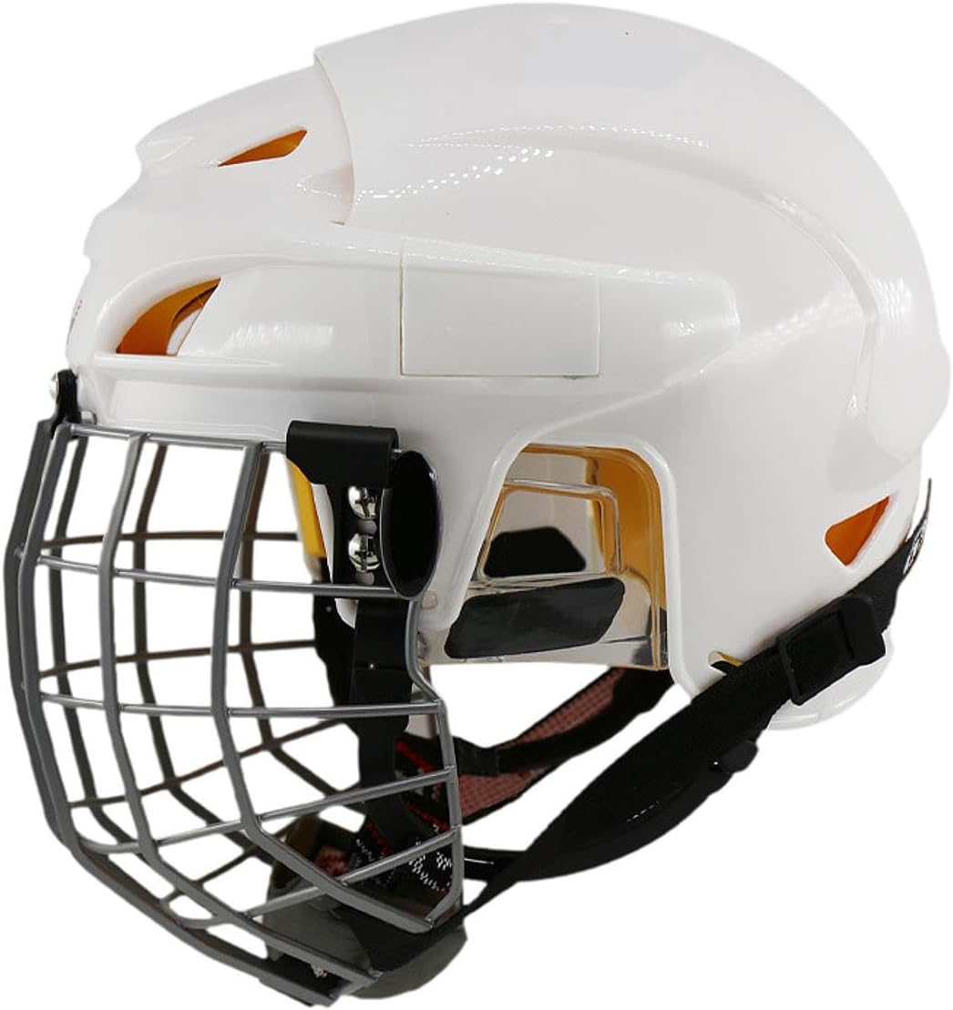 Generic Ice Hockey Helmet for Skaters, XL with Cage