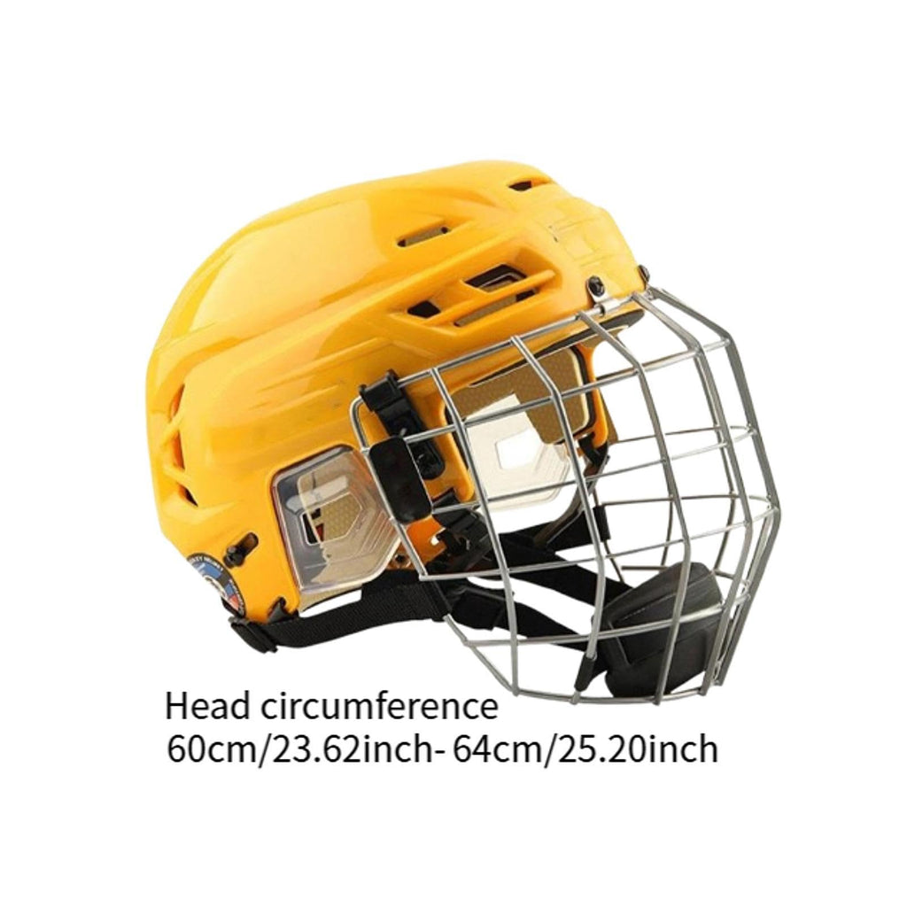 harayaa Hockey Helmet with Facemask Polyethylene Shell Roller Skating Helmet Enhanced Comfort Suitable for Sports Training Competiti