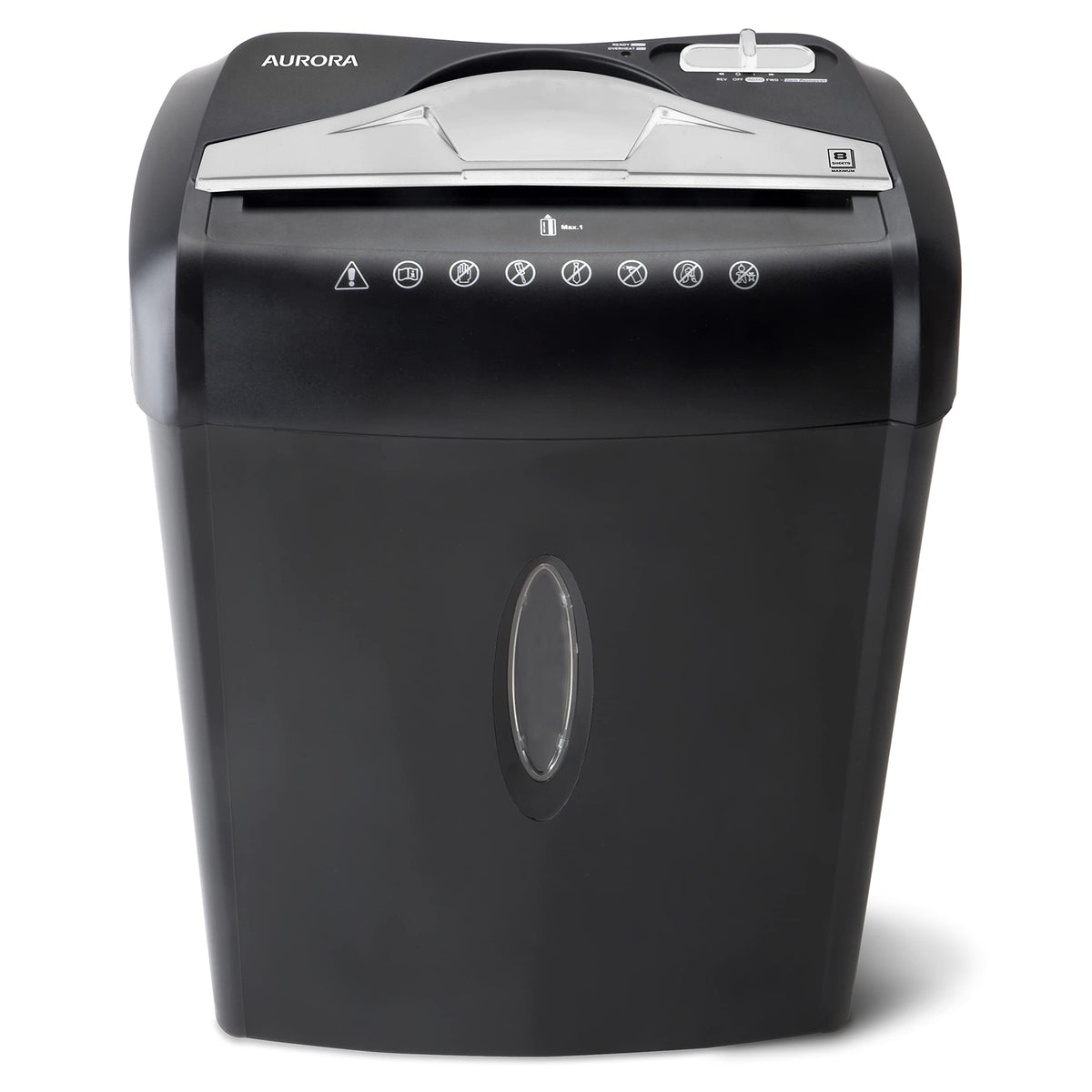 Aurora AU1645XA 16-Sheet Cross-Cut Paper and CD/Credit Card Shredder/5-Gallon Pullout Basket/ 30 Minutes Run Time