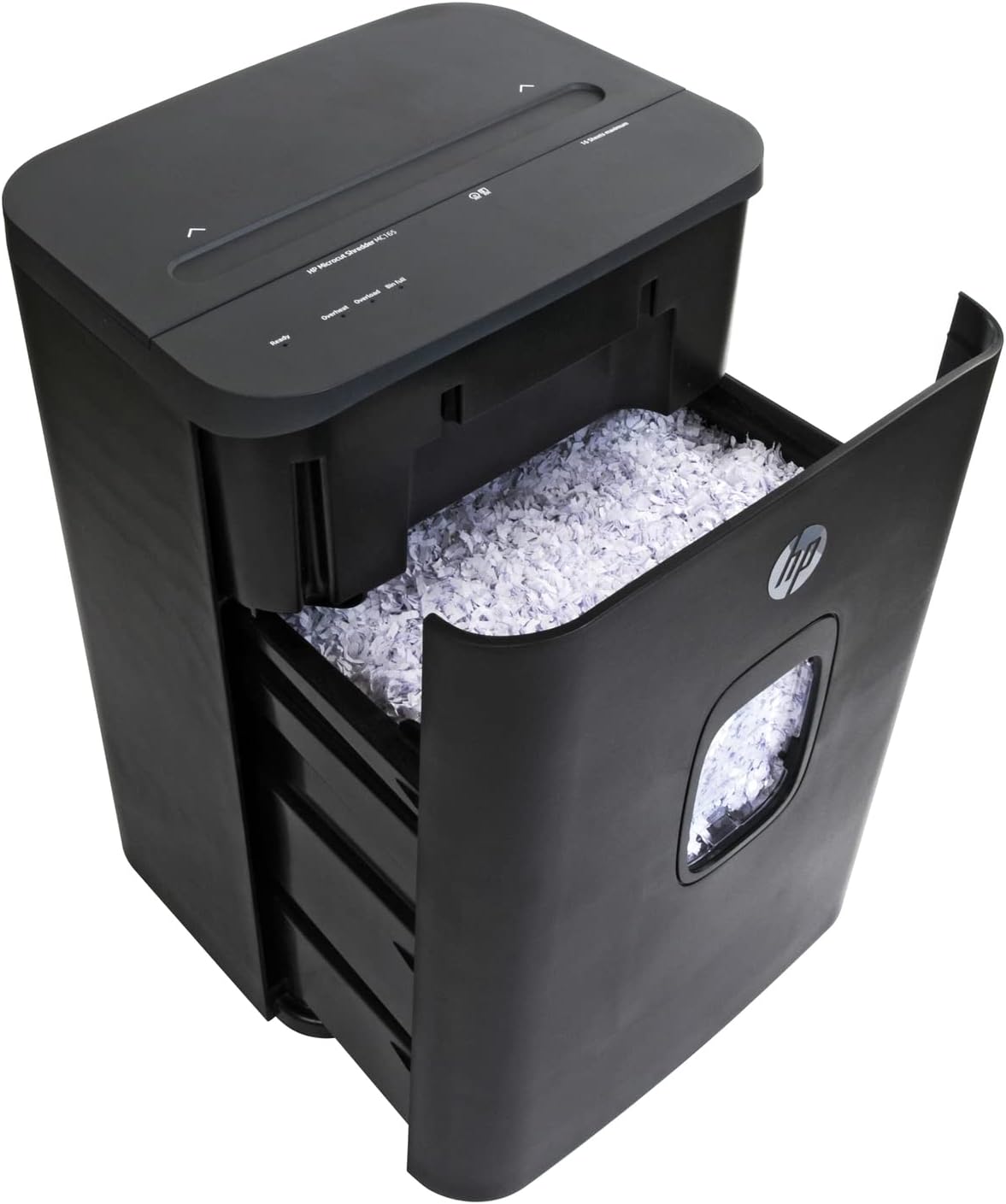 HP - Micro Cut Paper Shredder, 16-Sheet with Slide Top for Office