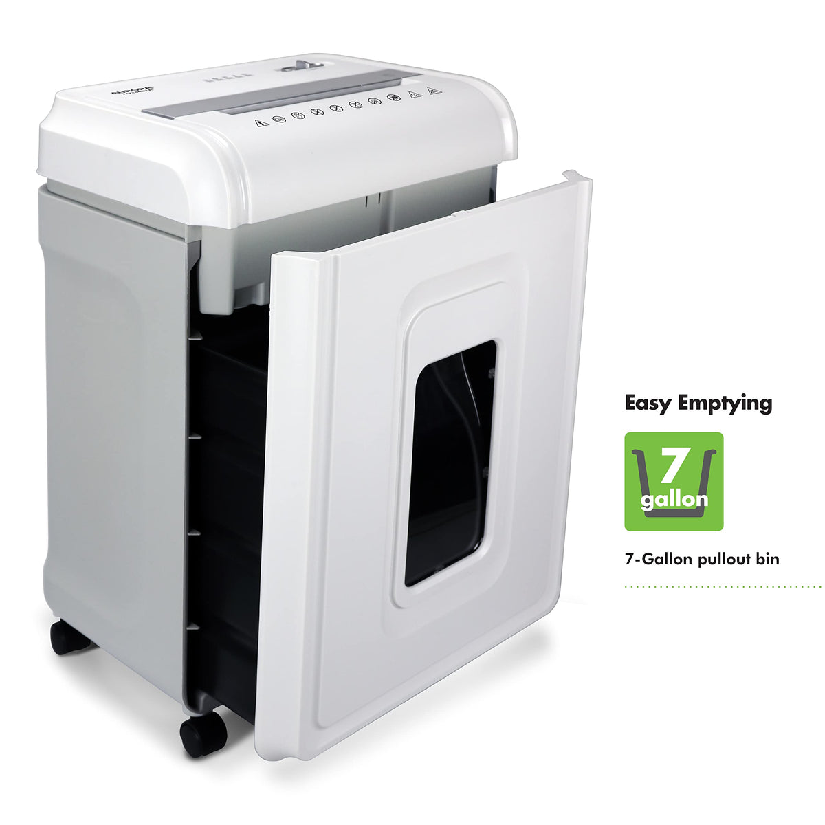 Aurora AU1640XA Anti-Jam 16 Sheet Crosscut Paper/CD and Credit Card/ 5 Gal Pullout Basket Shredder, 30 Minutes Continuous Run Time
