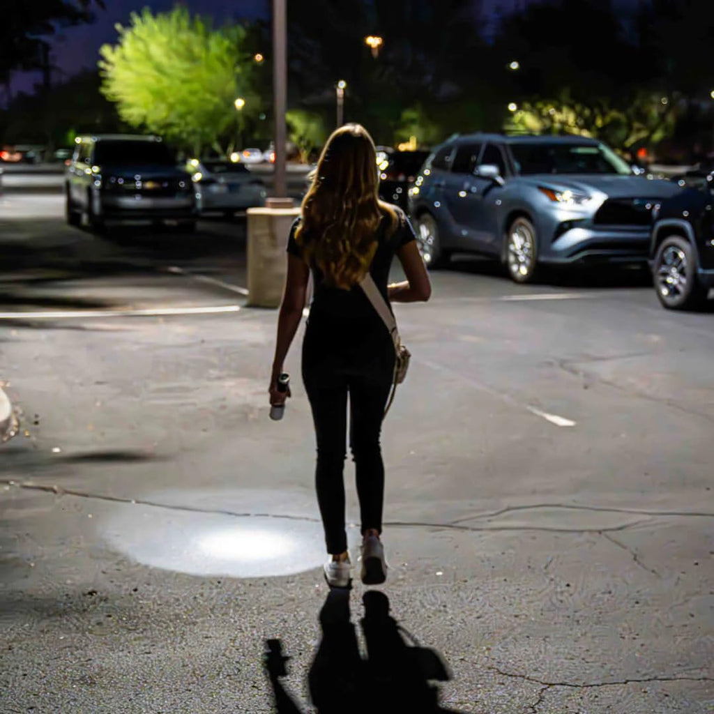 TASER StrikeLight 2 Rechargeable Self-Defense Flashlight with Painful 10 ÂµC Stun Charge | Portable, Lightweight Protection for Running, Jogging, Pet Walking, Camping, Hiking, and Outdoors